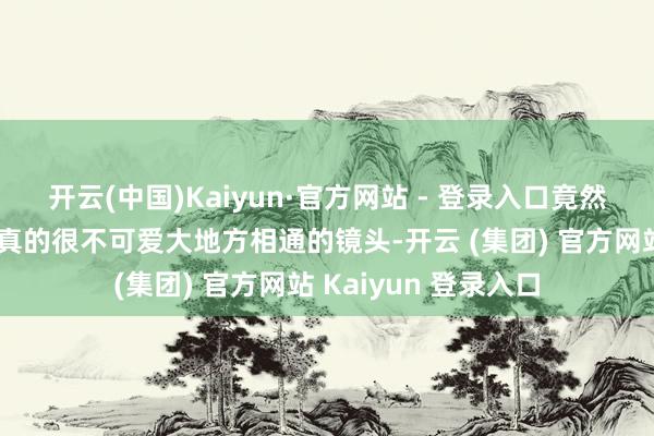 开云(中国)Kaiyun·官方网站 - 登录入口竟然随拍随有……不外真的很不可爱大地方相通的镜头-开云 (集团) 官方网站 Kaiyun 登录入口